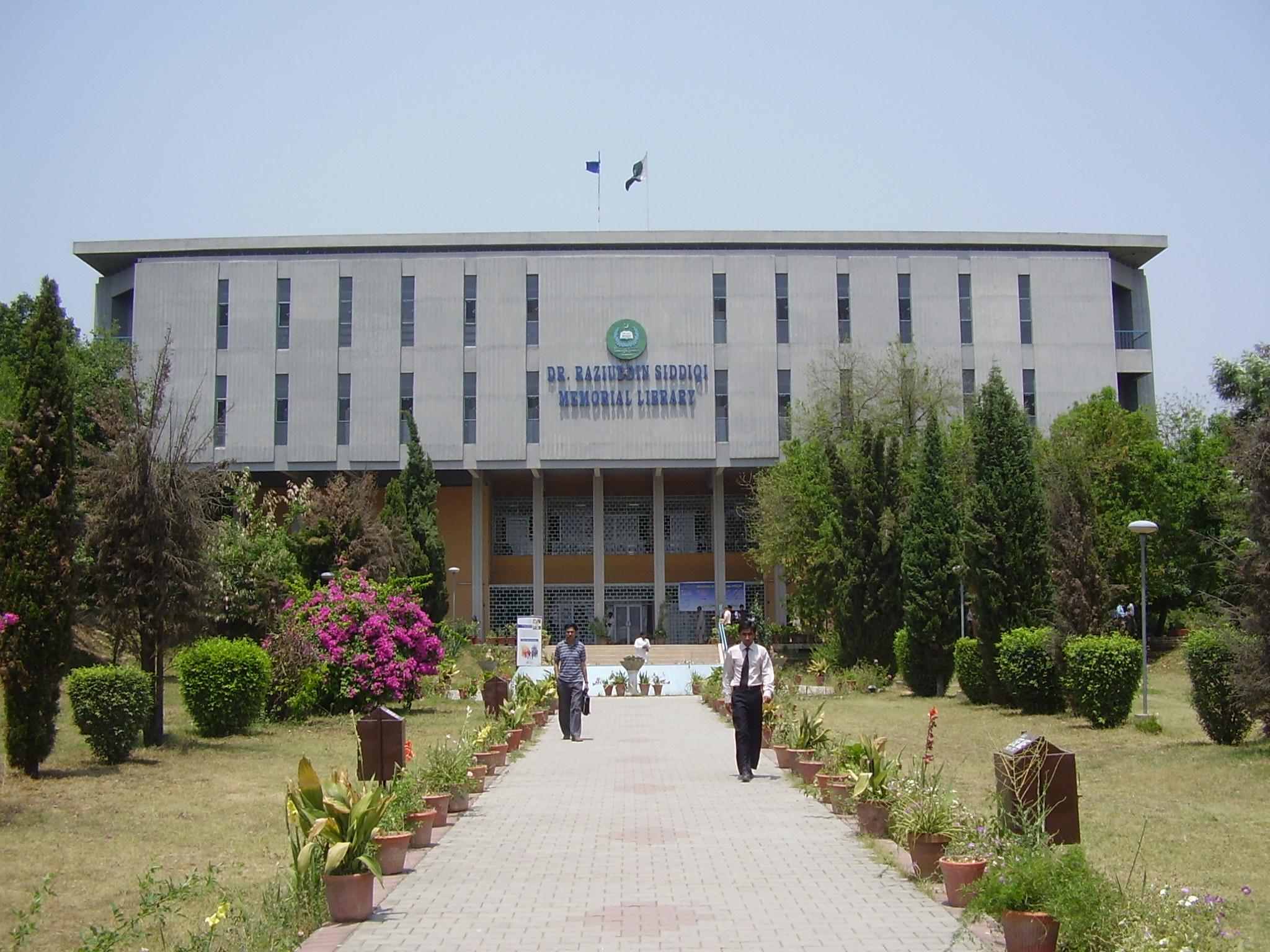 Quaid-i-Azam University library, Islamabad